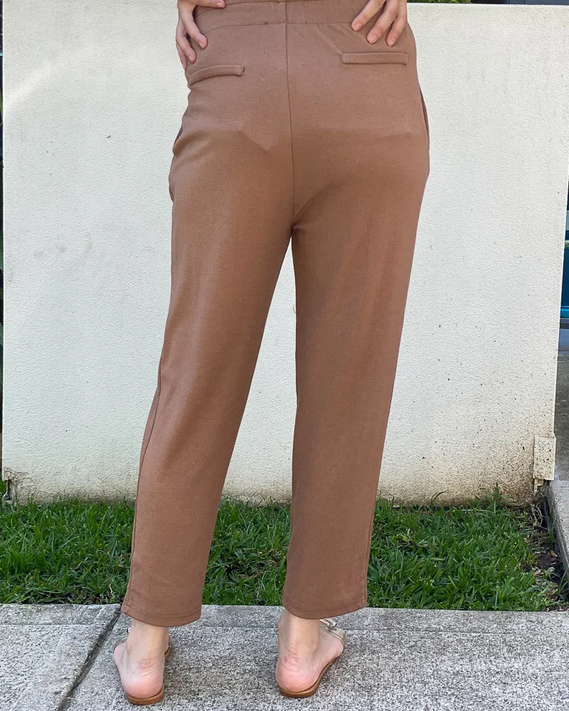 Delusion Knit Ruffle Top Pants