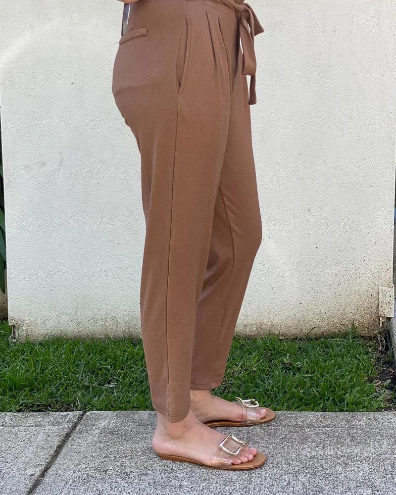 Delusion Knit Ruffle Top Pants