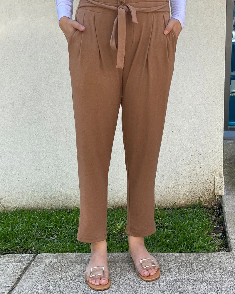 Delusion Knit Ruffle Top Pants