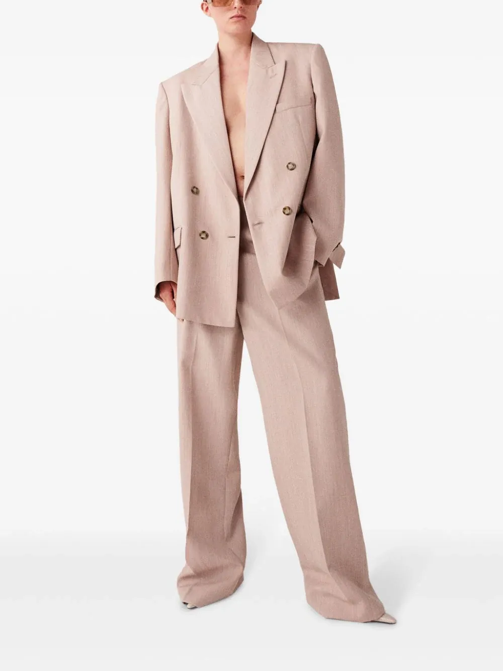 Double Breasted Oversized Blazer