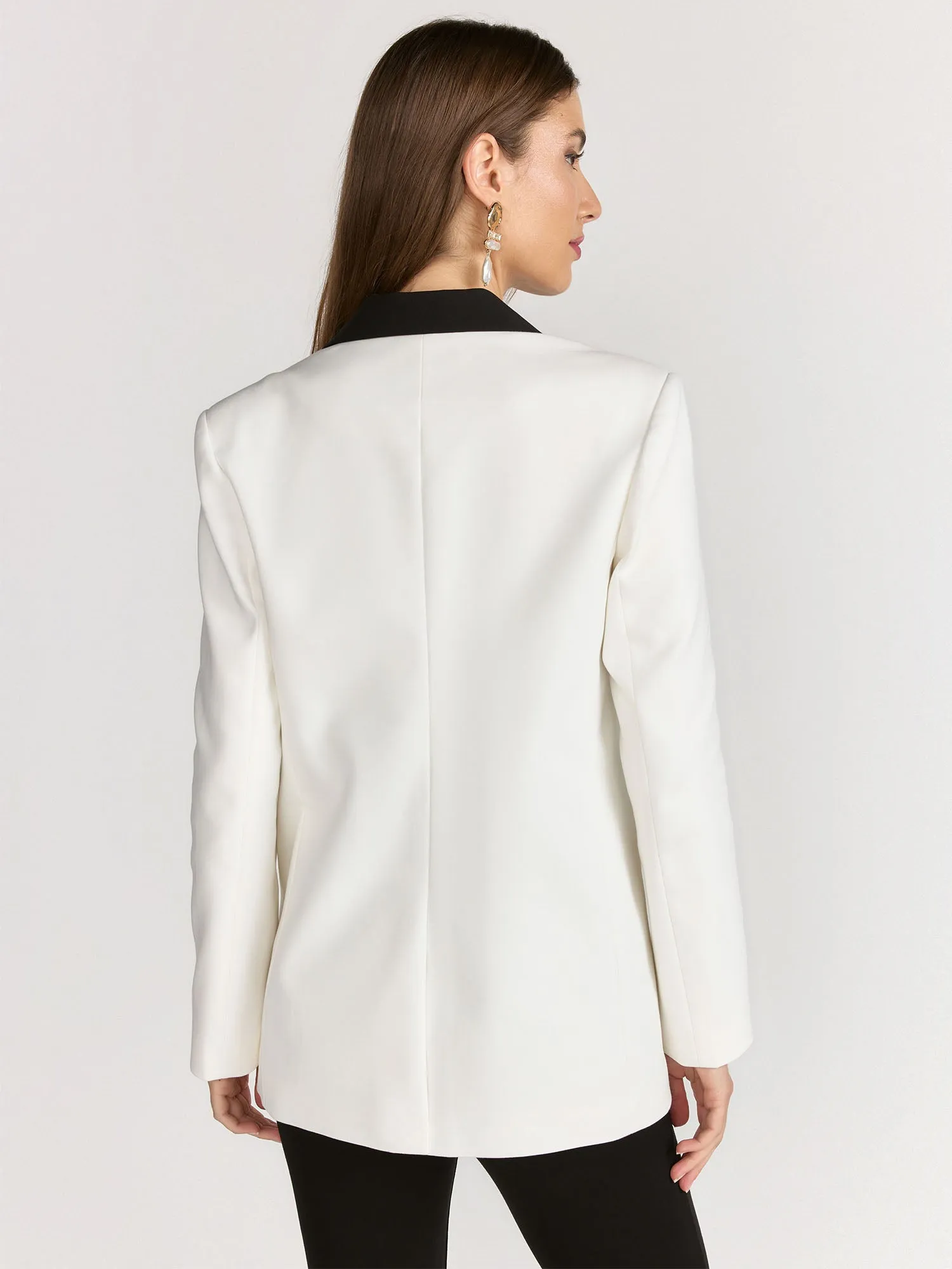 Endless Rose Long Sleeve Colorblock Collared Blazer - Brands We Love