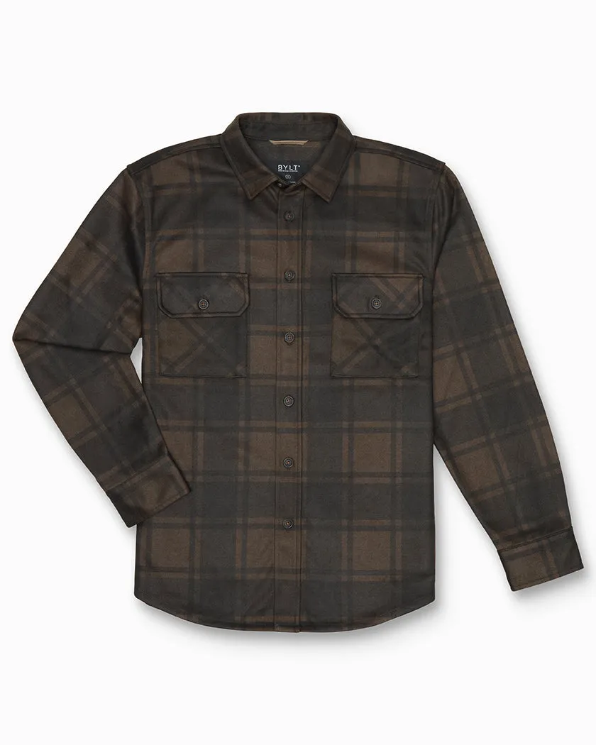 ERNEST Plaid Coastal Overshirt