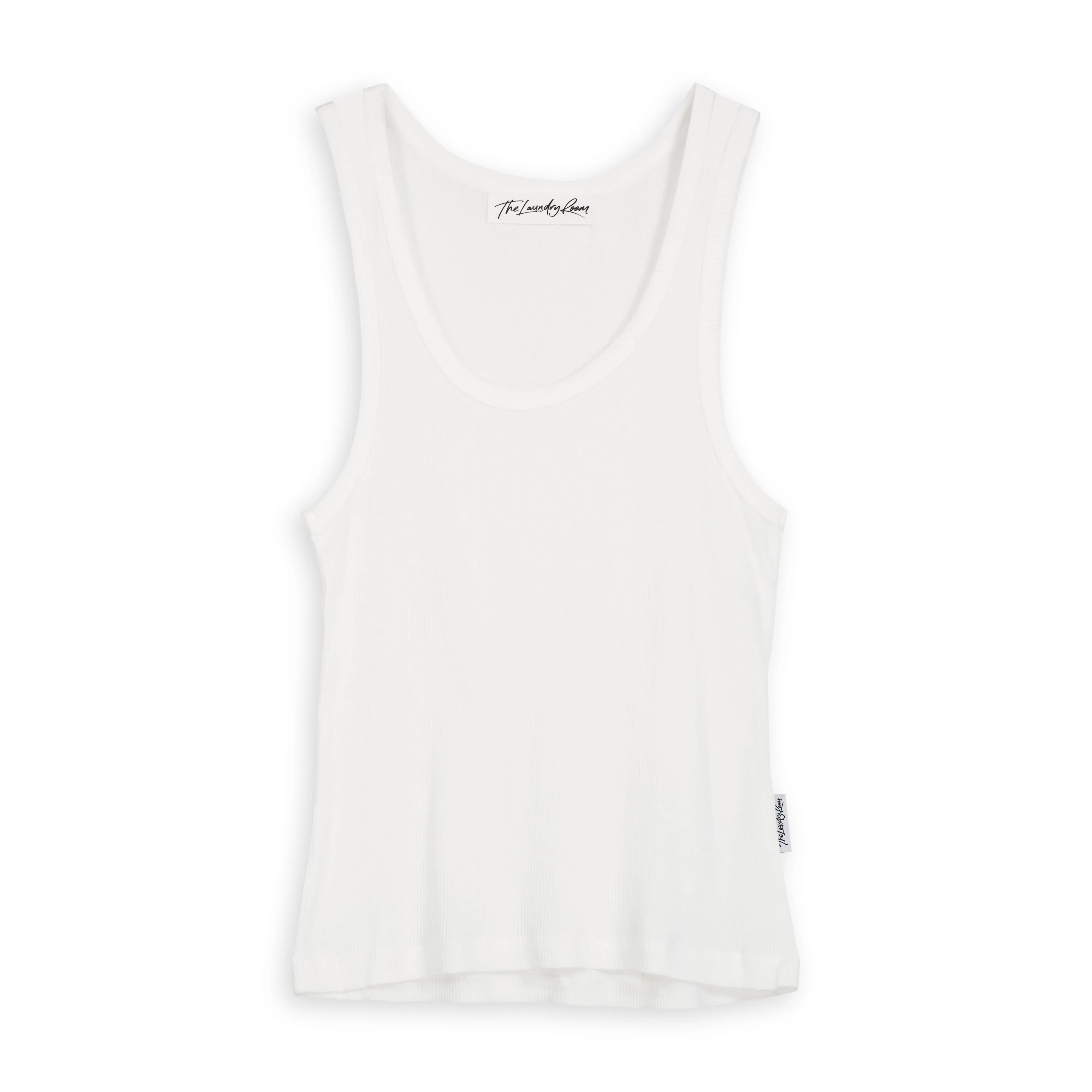 Essentials - Rib Tank - White
