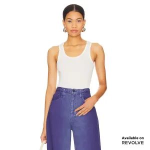 Essentials - Rib Tank - White
