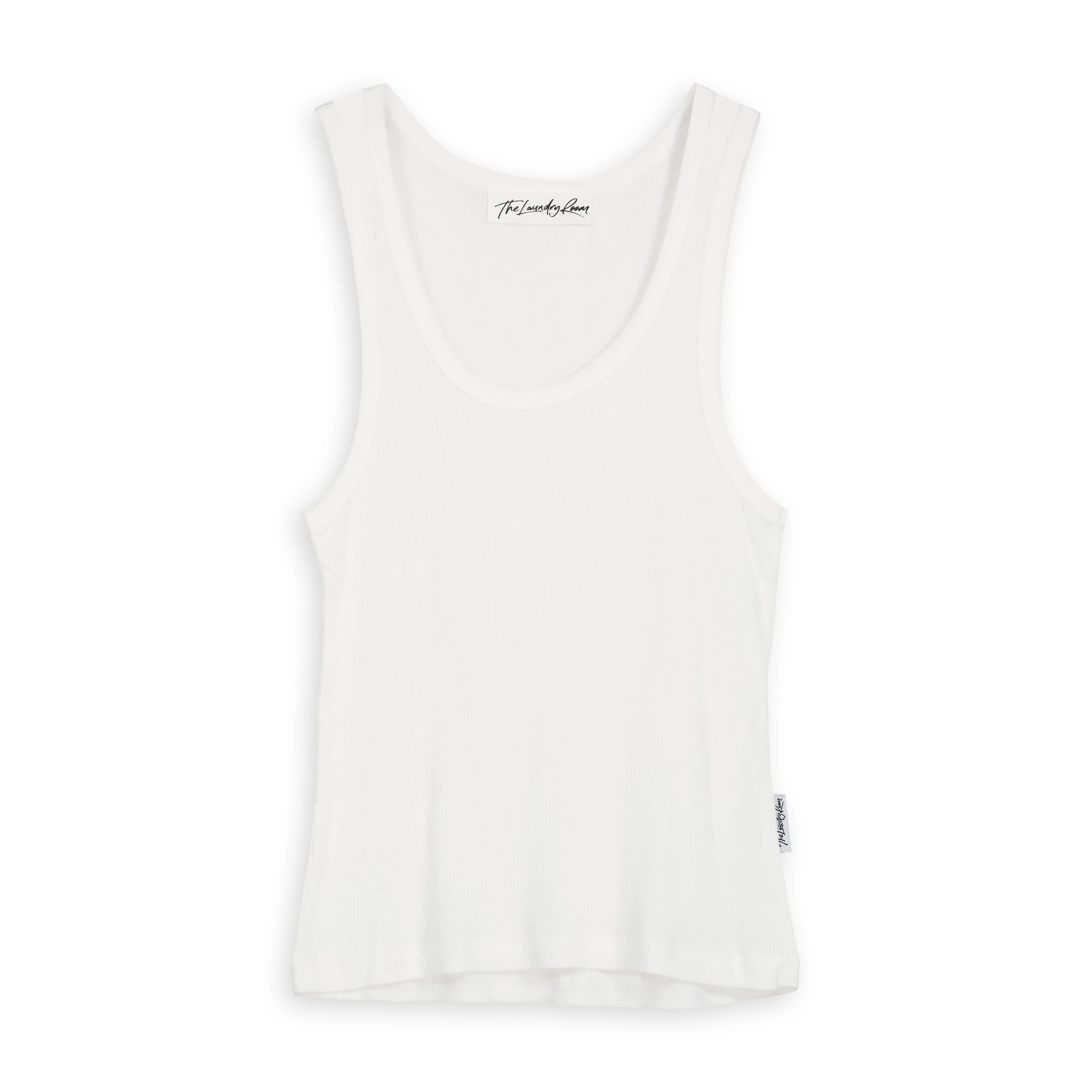 Essentials - Rib Tank - White
