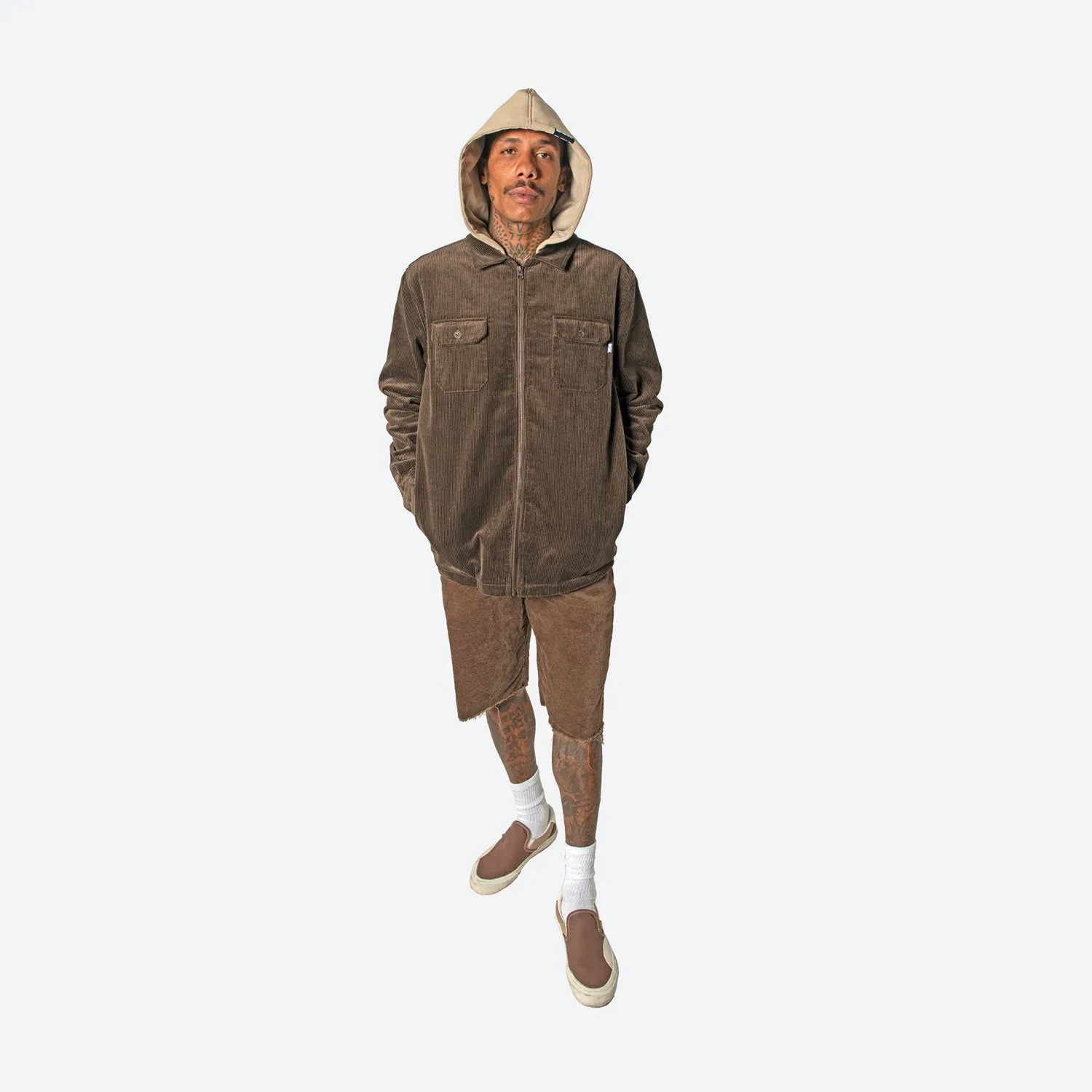 Eternity Embroidered Corduroy Jacket