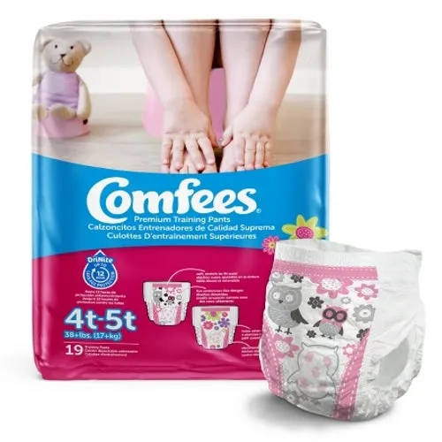 Female Toddler Training Pants Count of 19 By Comfees