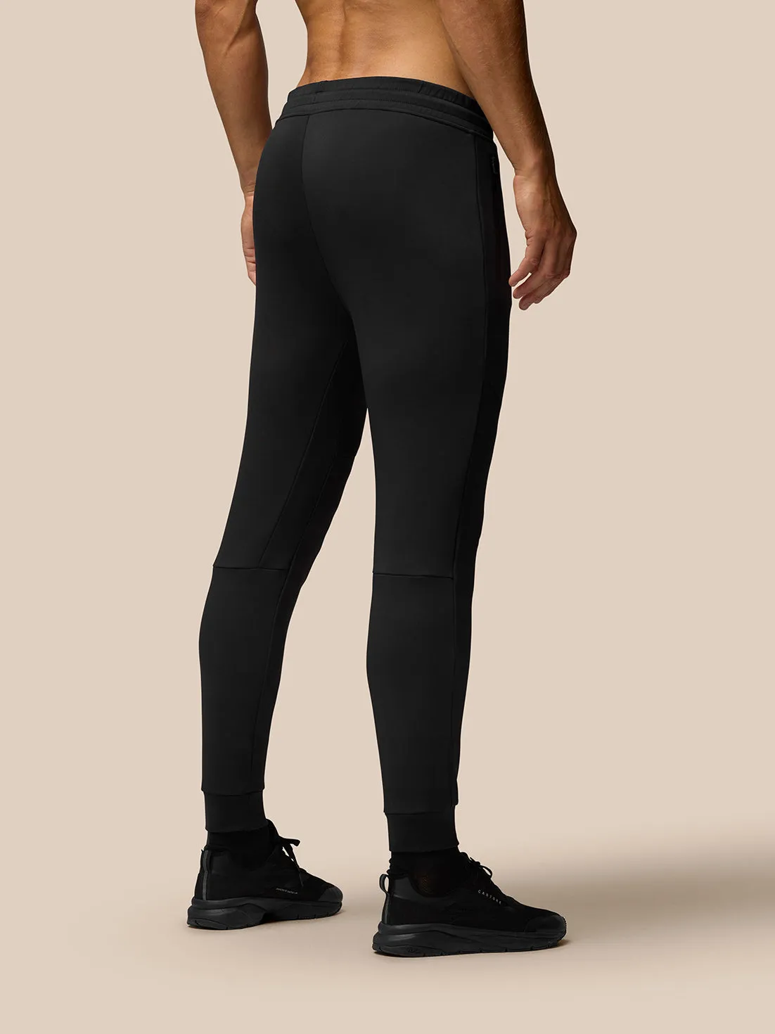 Flex Water-Resistant Joggers - Black