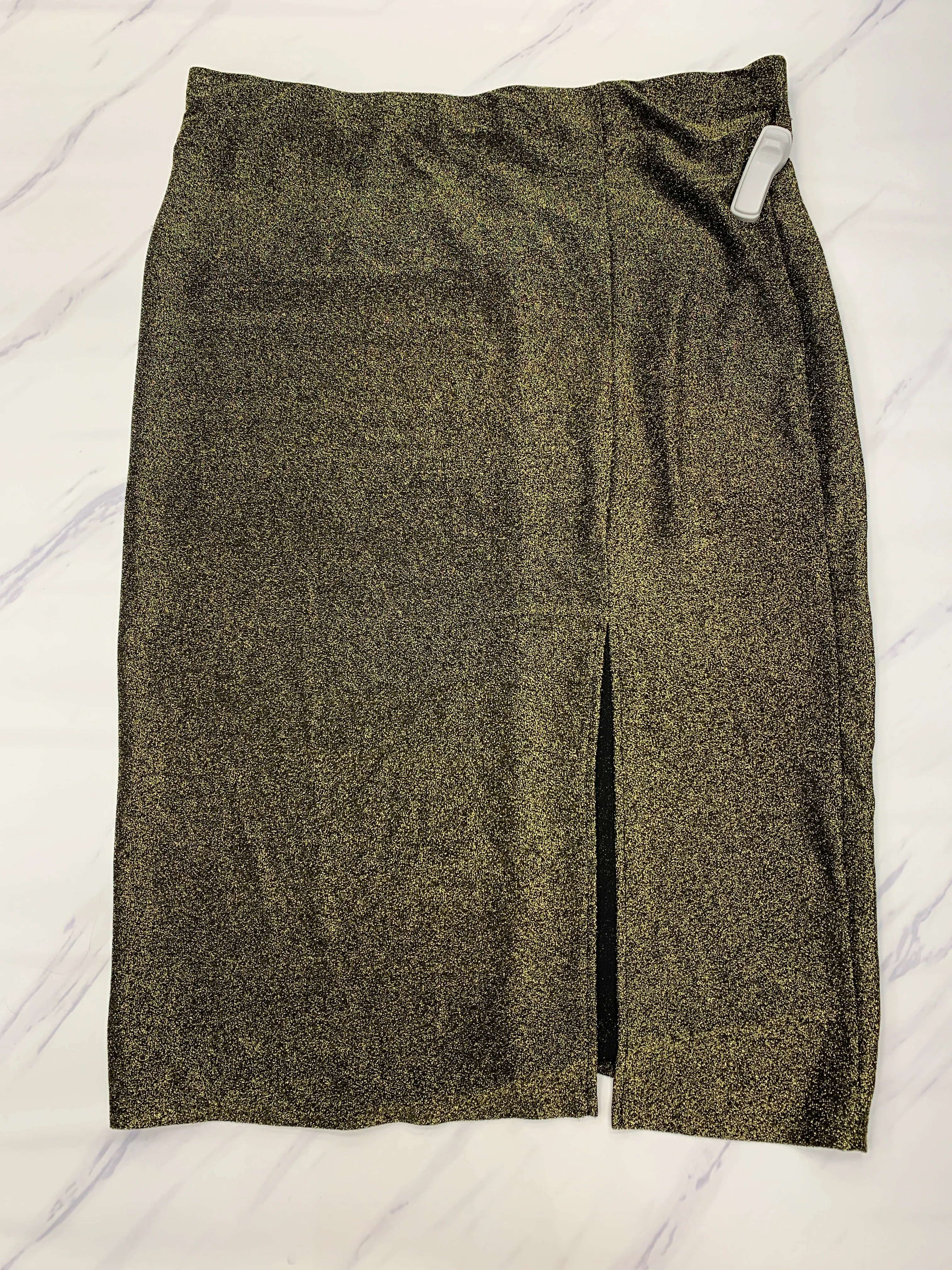 Gold Skirt Maxi Eloquii, Size 22