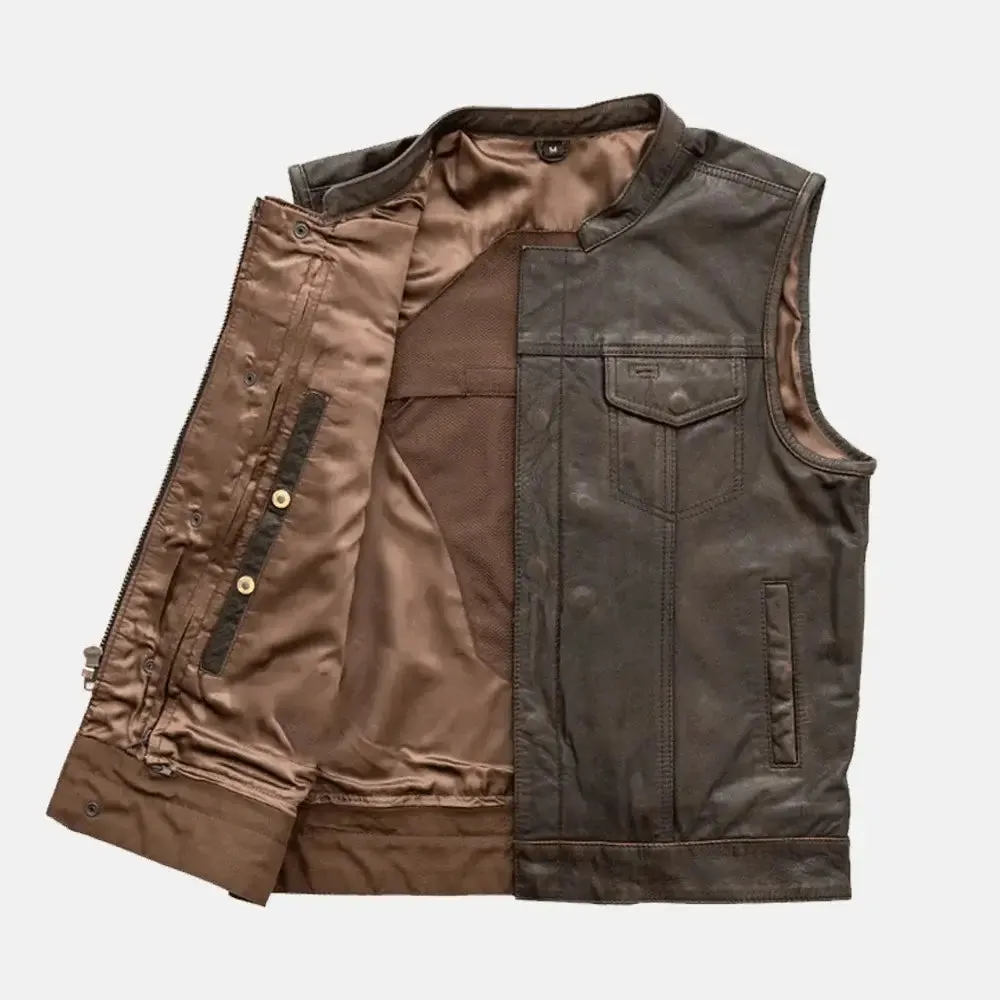Gritty Glider Leather Vest