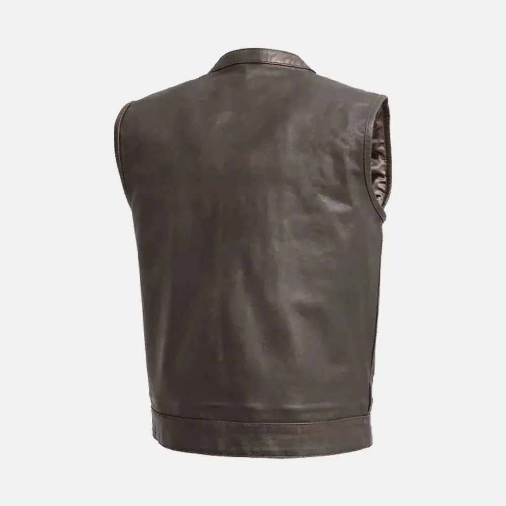 Gritty Glider Leather Vest