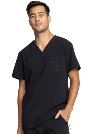 Hidden Mickey Men's Top by Cherokee Infinity
