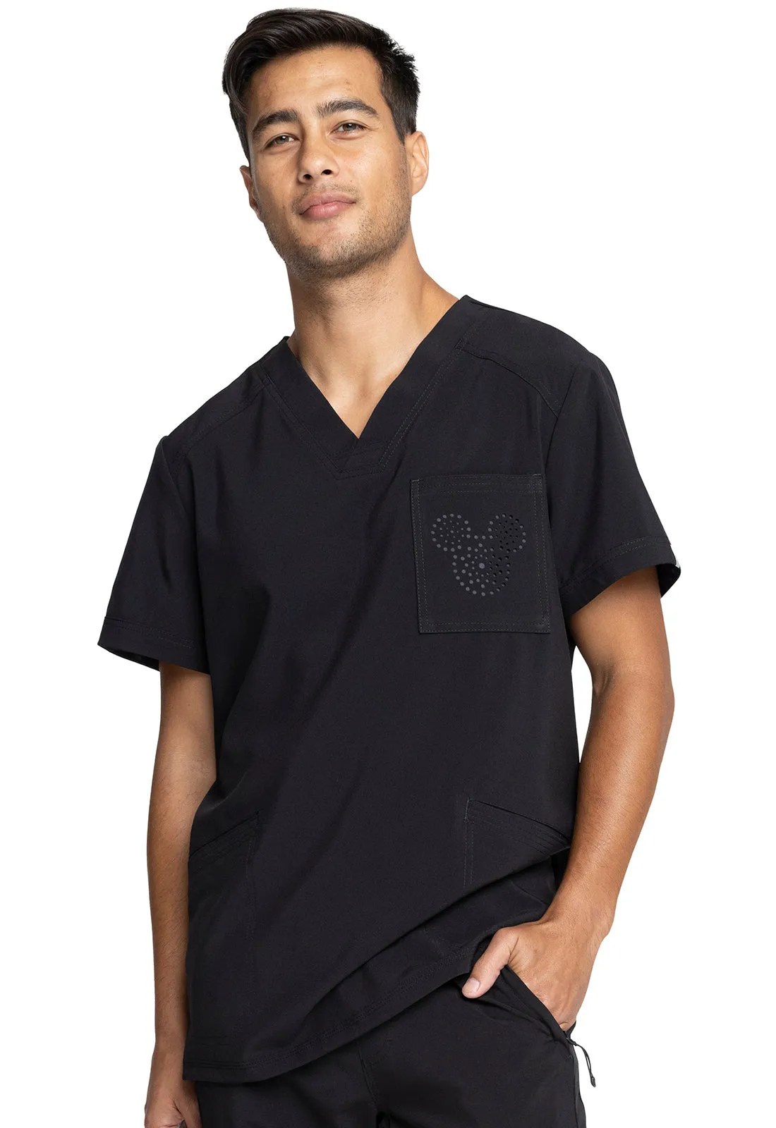 Hidden Mickey Men's Top by Cherokee Infinity