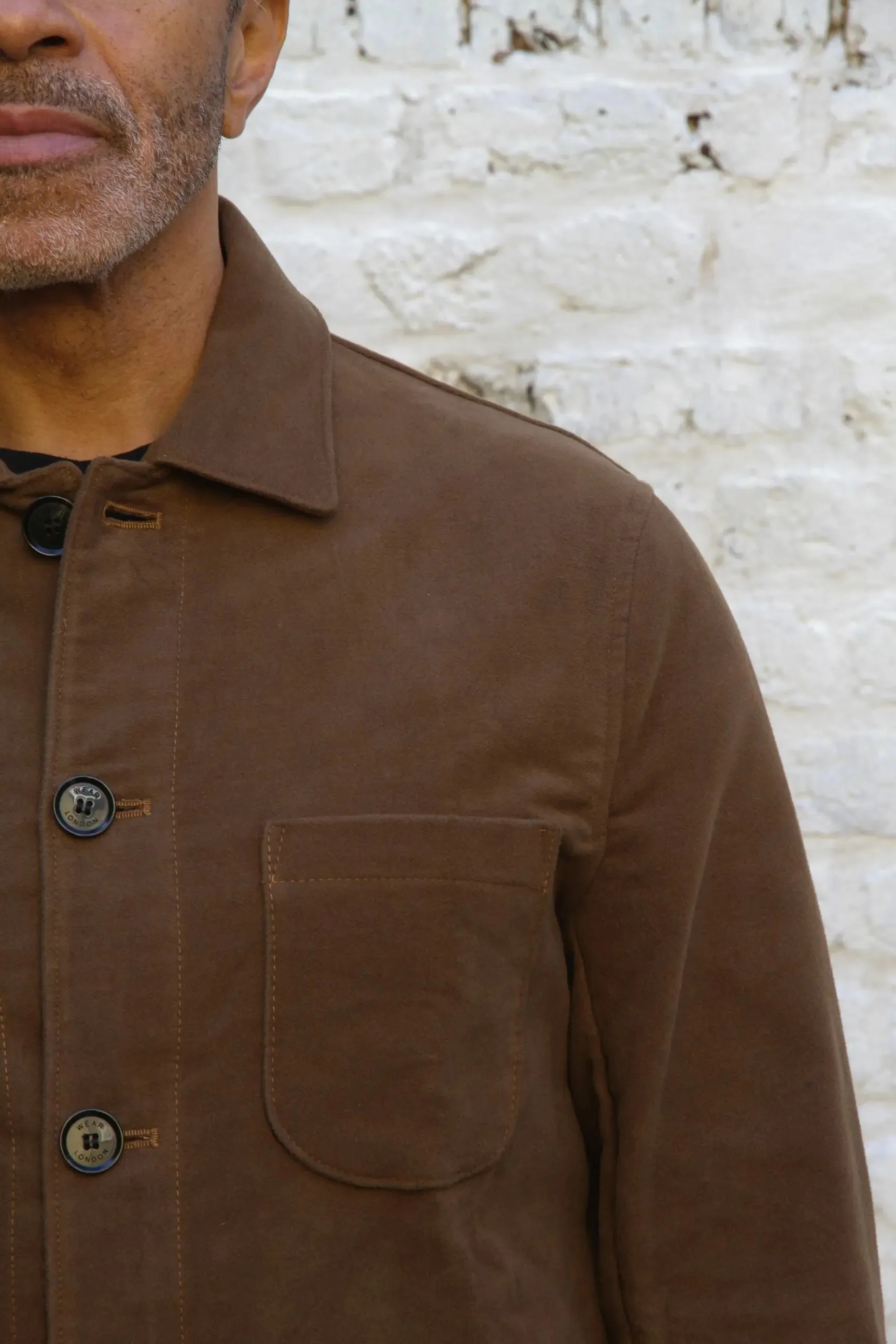Hosken Jacket  - Camel Moleskin