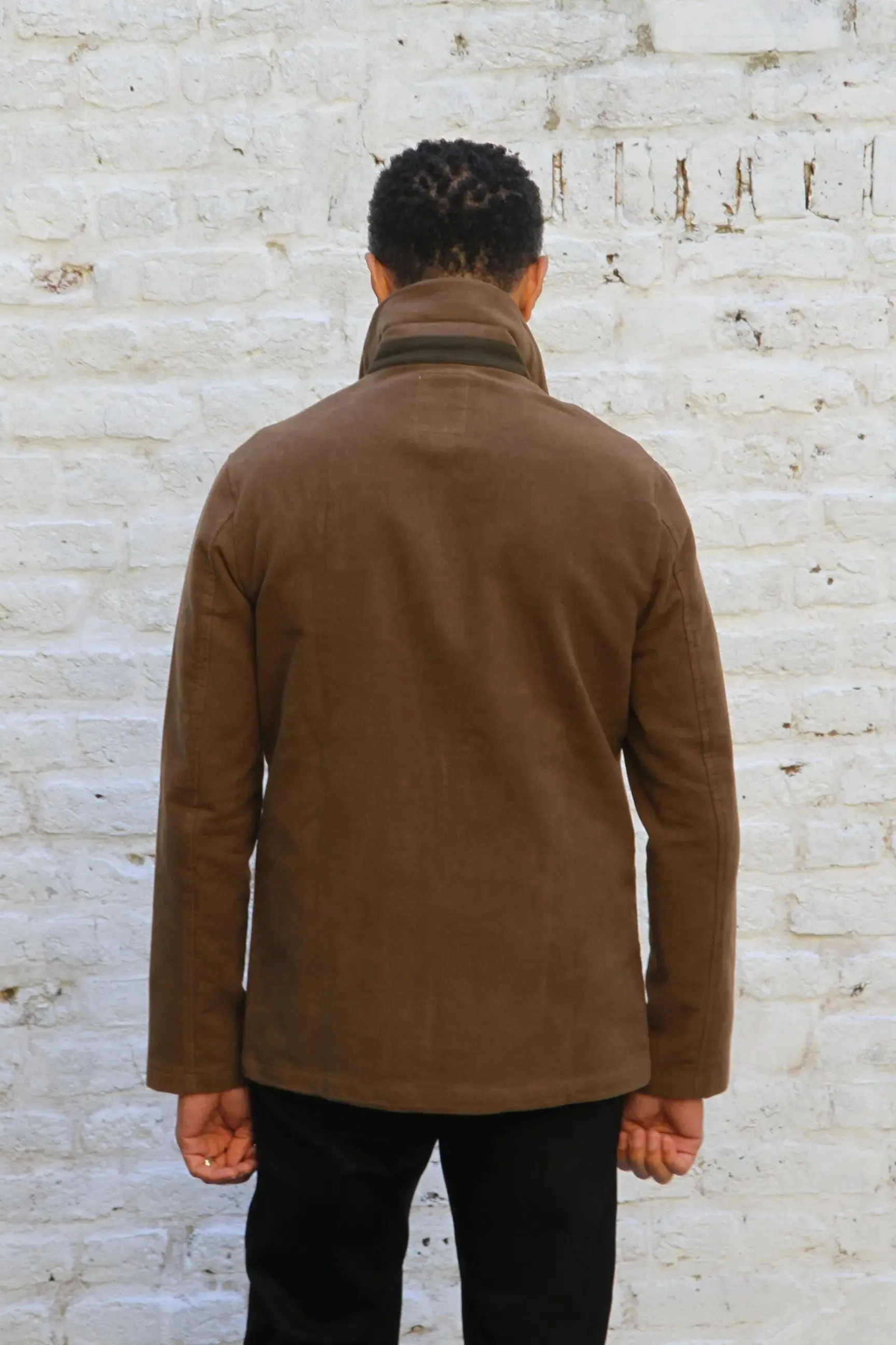 Hosken Jacket  - Camel Moleskin
