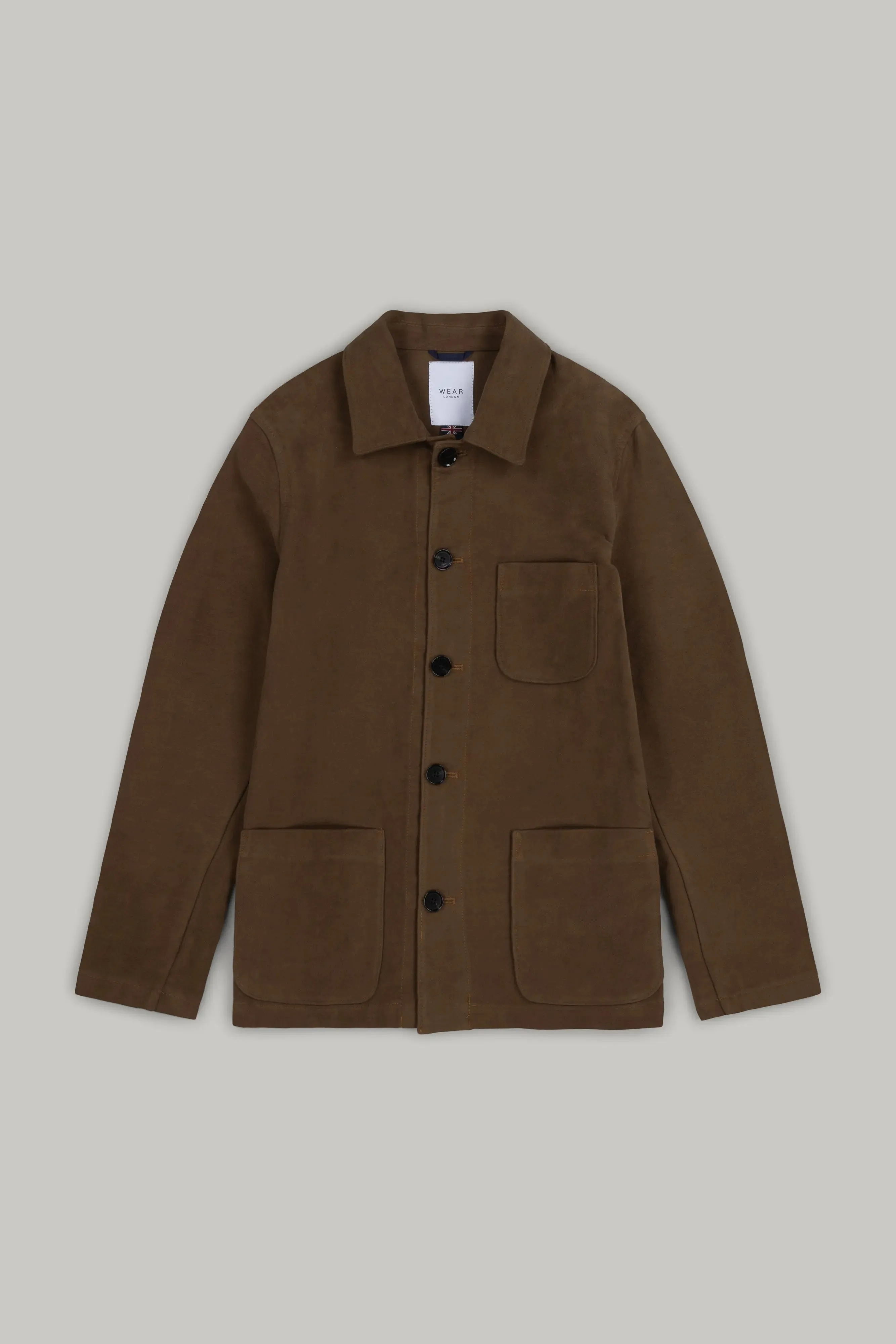 Hosken Jacket  - Camel Moleskin