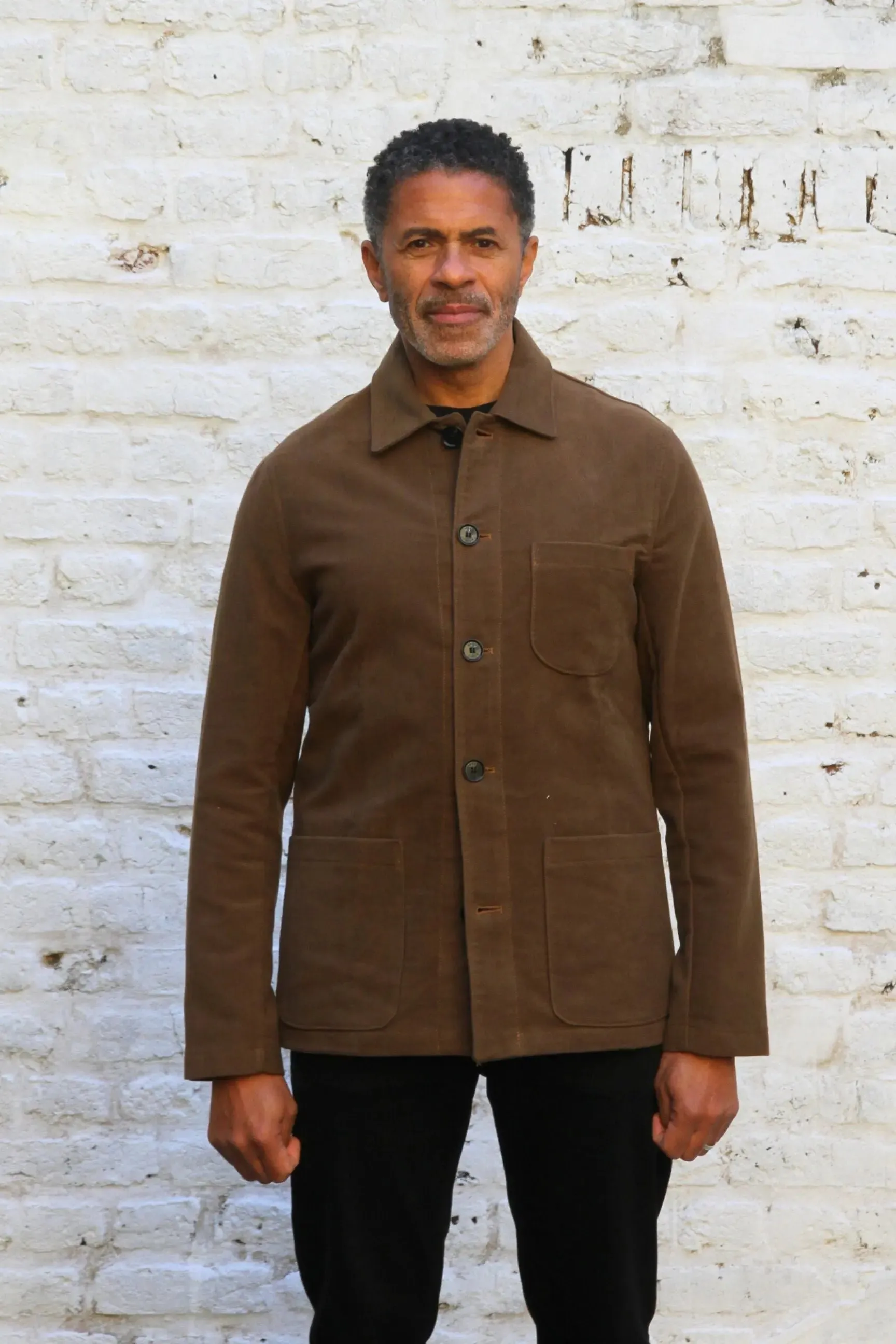 Hosken Jacket  - Camel Moleskin