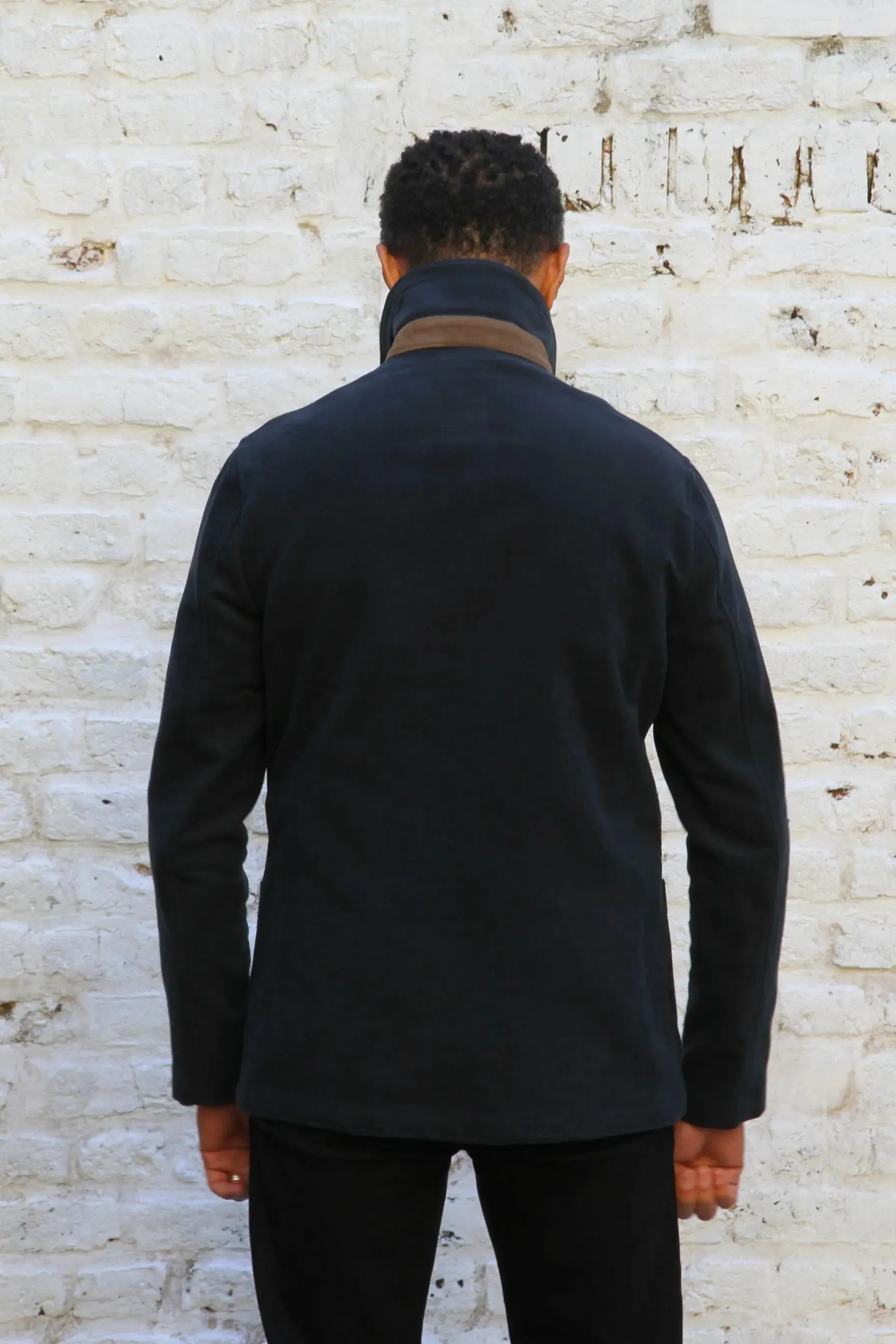Hosken Jacket  - Navy Moleskin