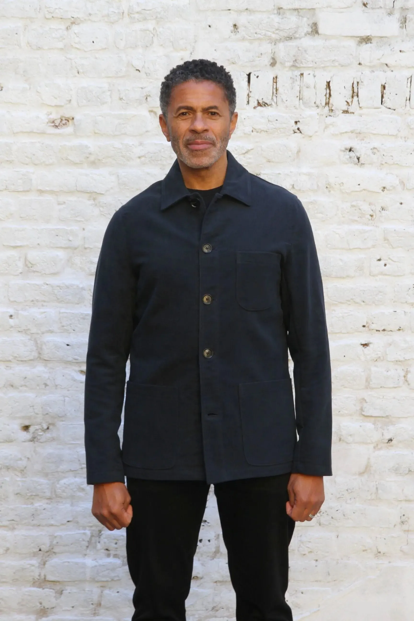 Hosken Jacket  - Navy Moleskin