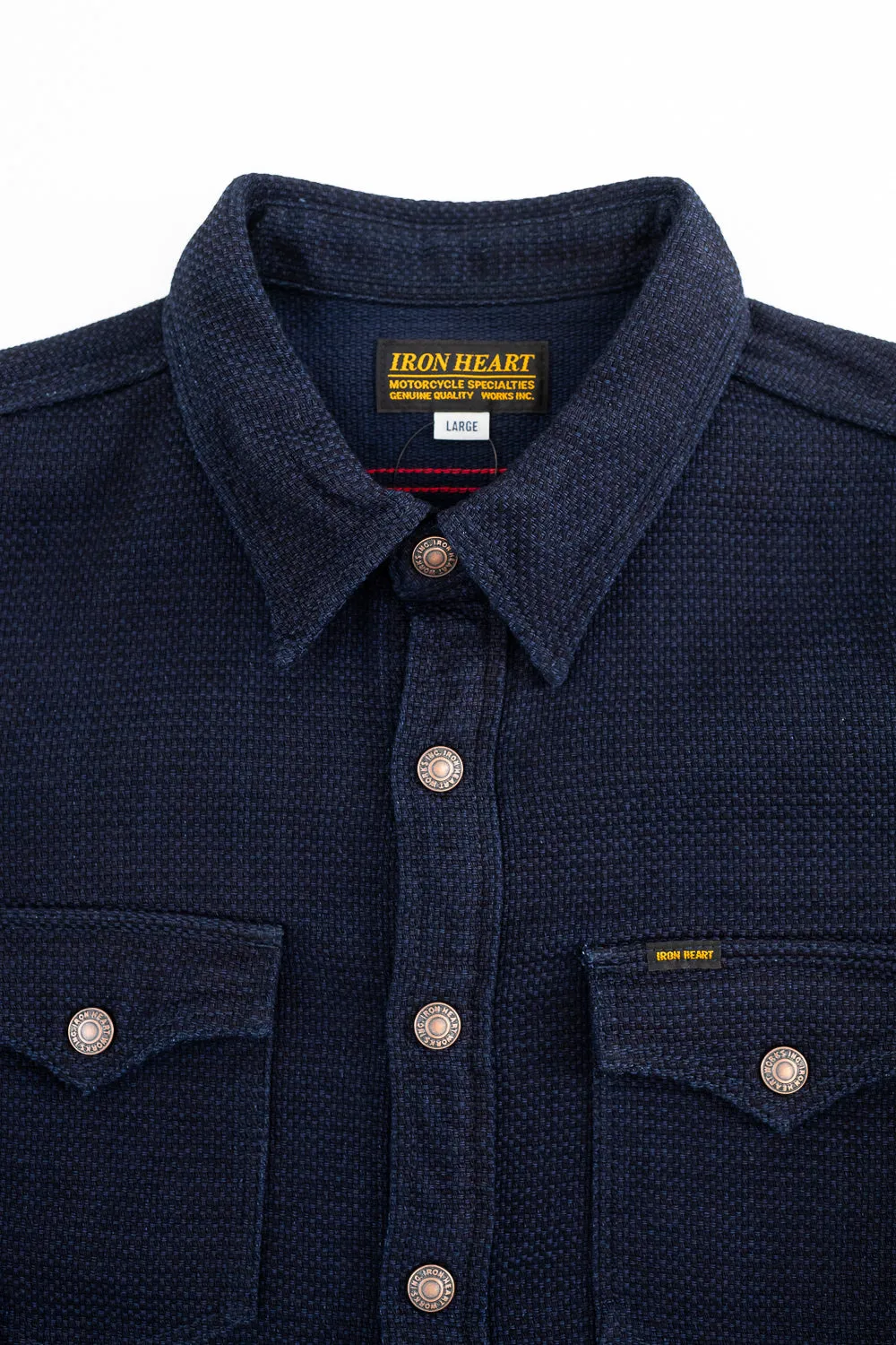 IHSH-389-IND - 12oz Dobby Cloth CPO Shirt - Indigo