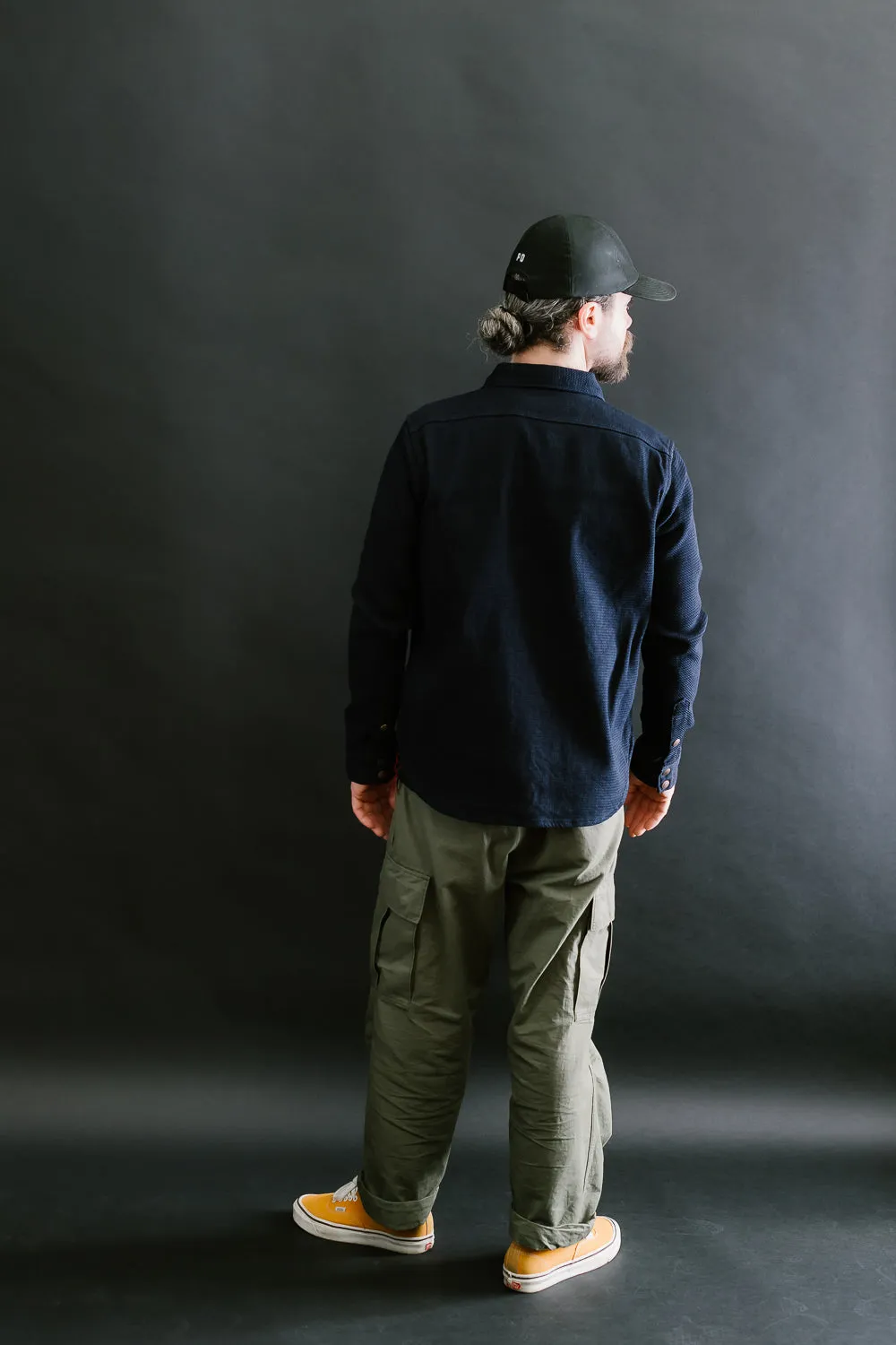 IHSH-389-IND - 12oz Dobby Cloth CPO Shirt - Indigo