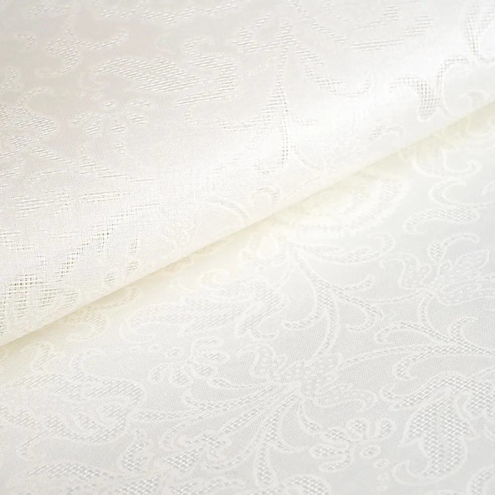 Ivory Floral Jacquard 5585