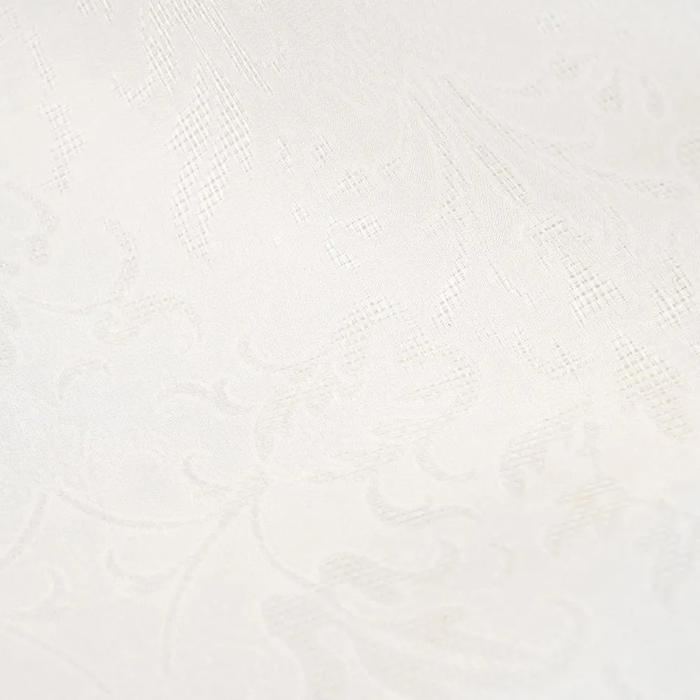 Ivory Floral Jacquard 5585