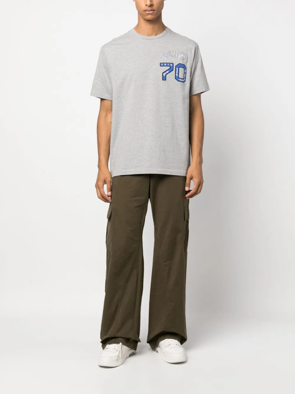 Kenzo T-shirts and Polos Grey