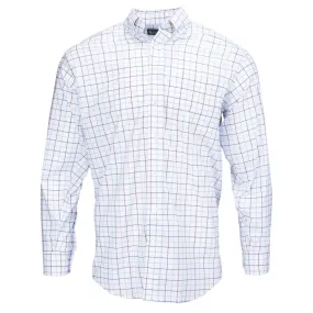 Kevin's Tattersall Long Sleeve Performance Dress Shirt