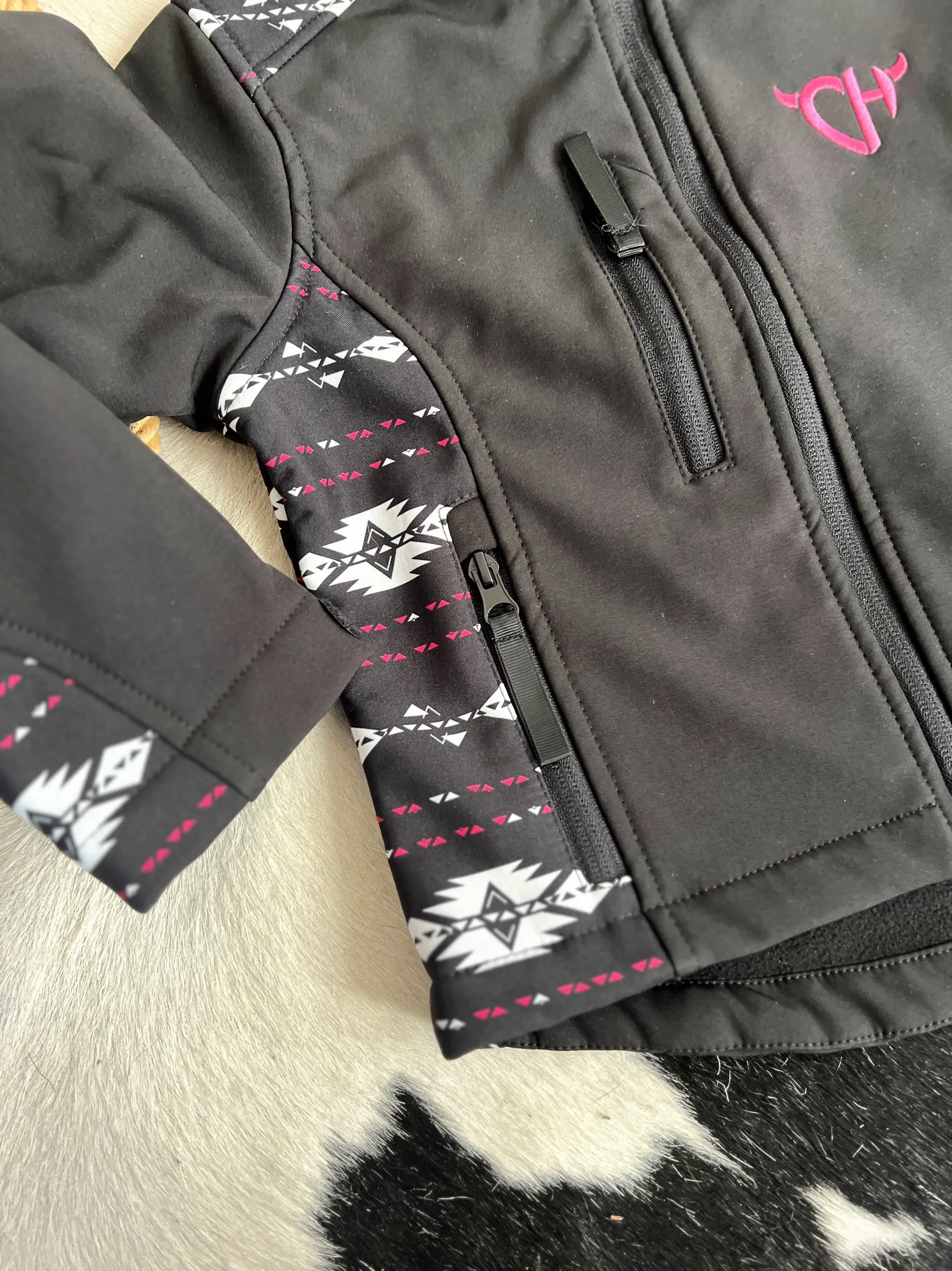 Kid's Tonal Accent Poly Shell Jacket