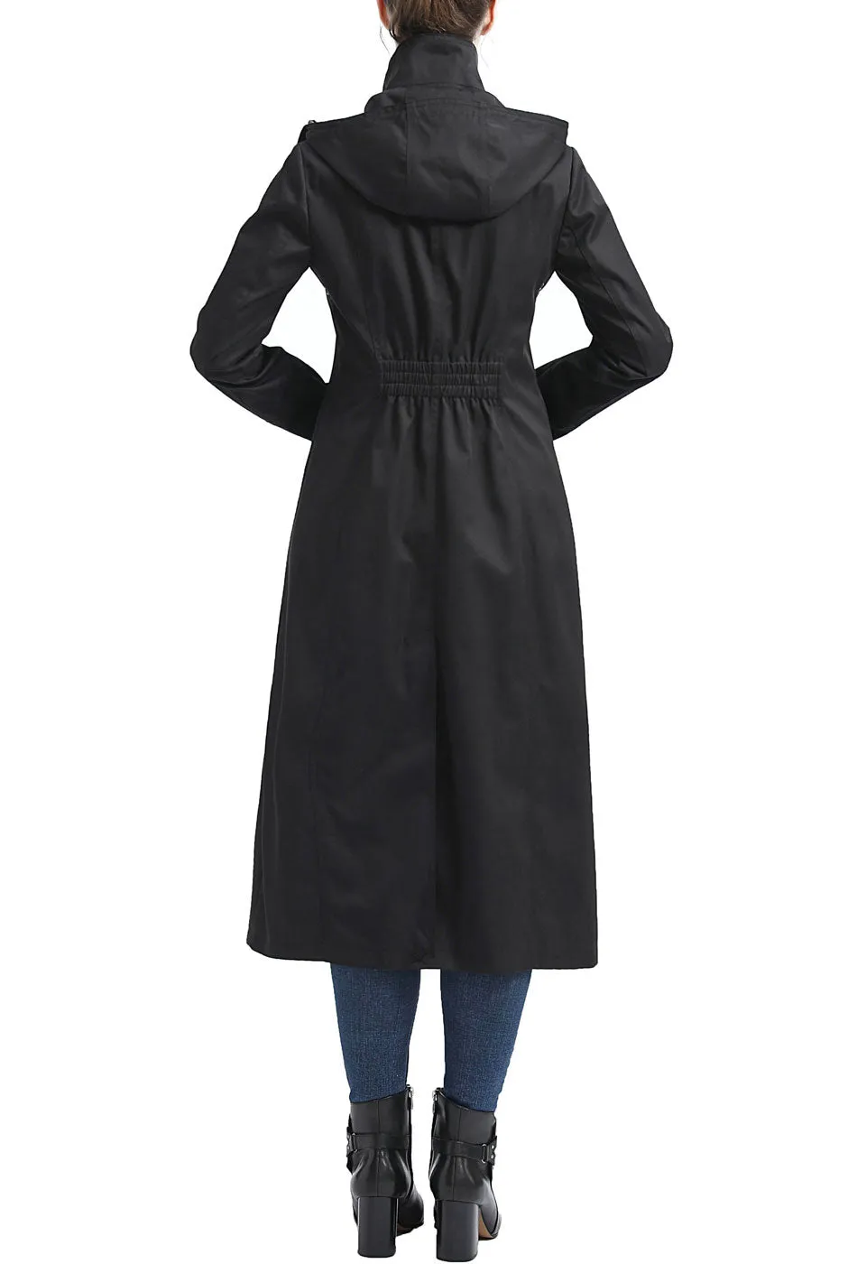 Kimi   Kai Women's "Brooke" Waterproof Hooded Long Coat