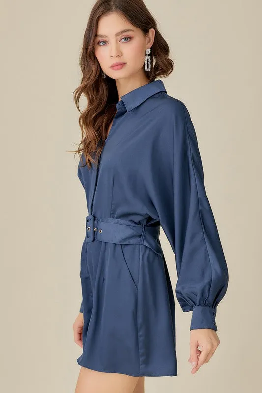 Kinley Waist Tie Romper