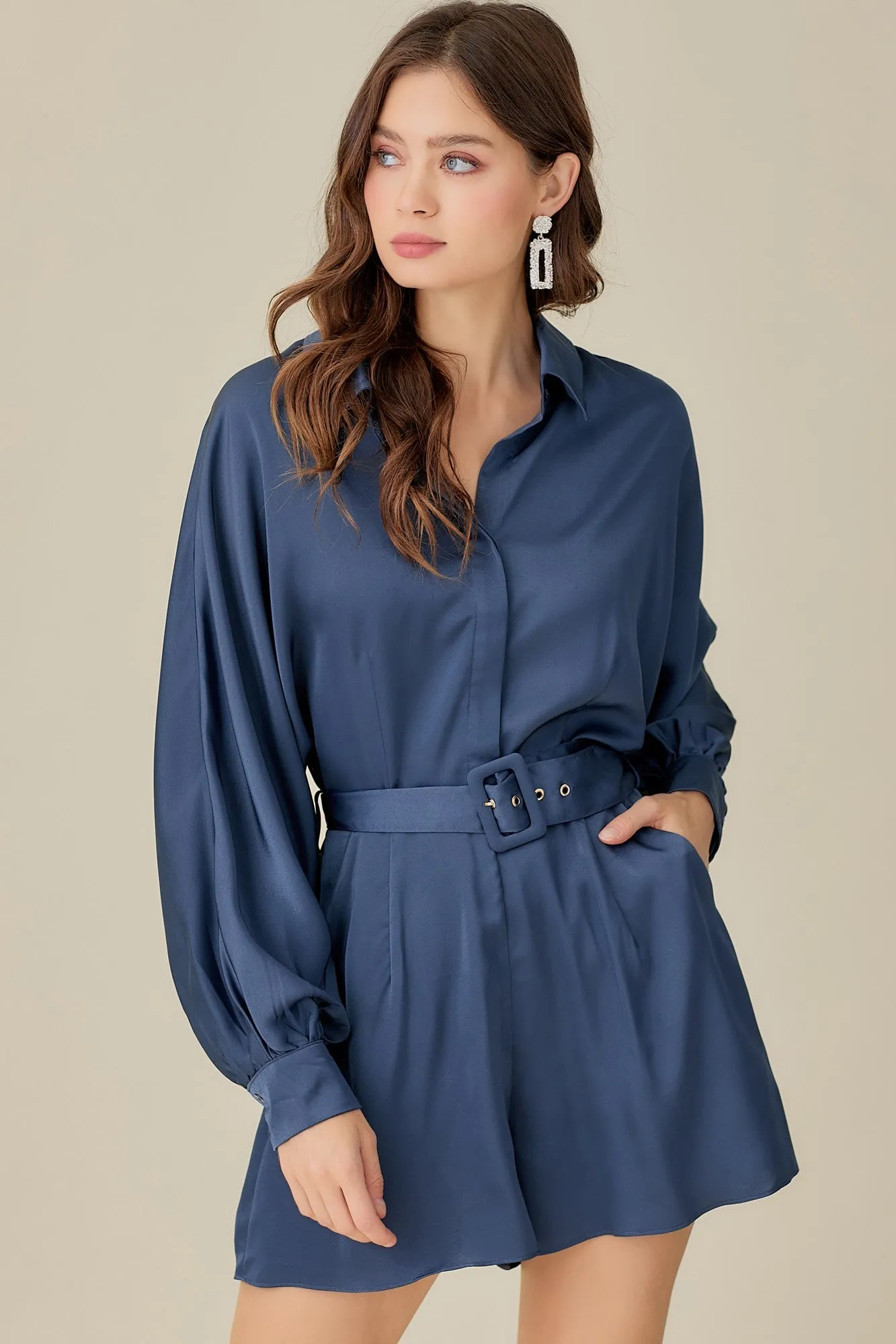 Kinley Waist Tie Romper
