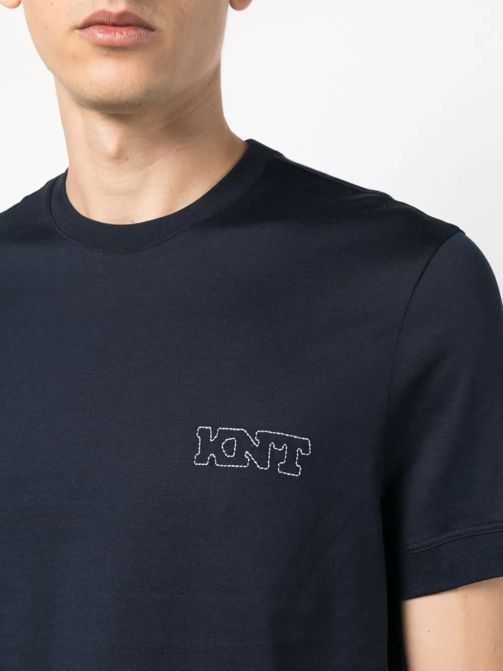 Kiton T-shirts and Polos Blue