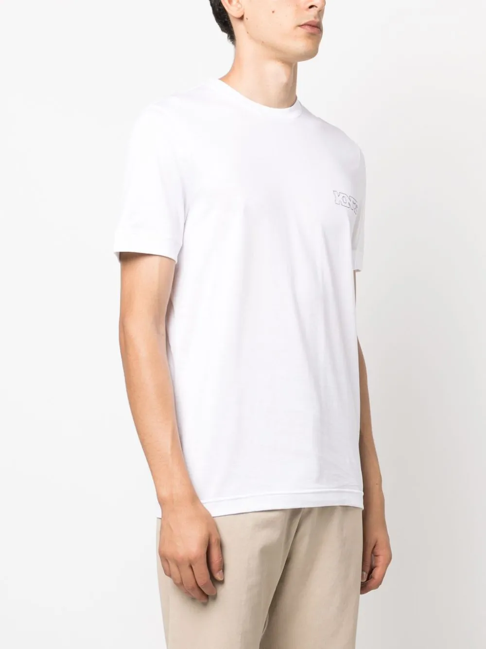 Kiton T-shirts and Polos White