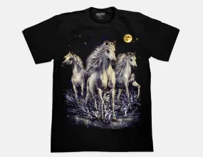 Knight Riders Glow in the Dark UV Reactive T-shirt