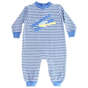 Knit Romper - Biplane
