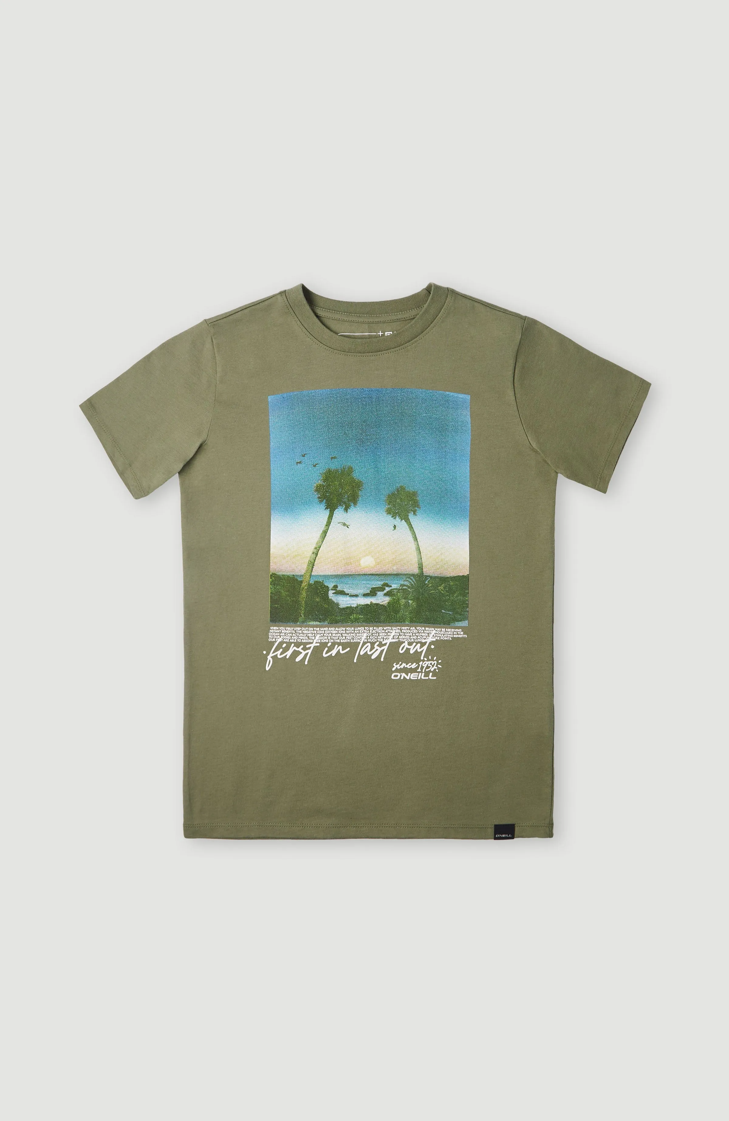 Loren T-Shirt | Deep Lichen Green