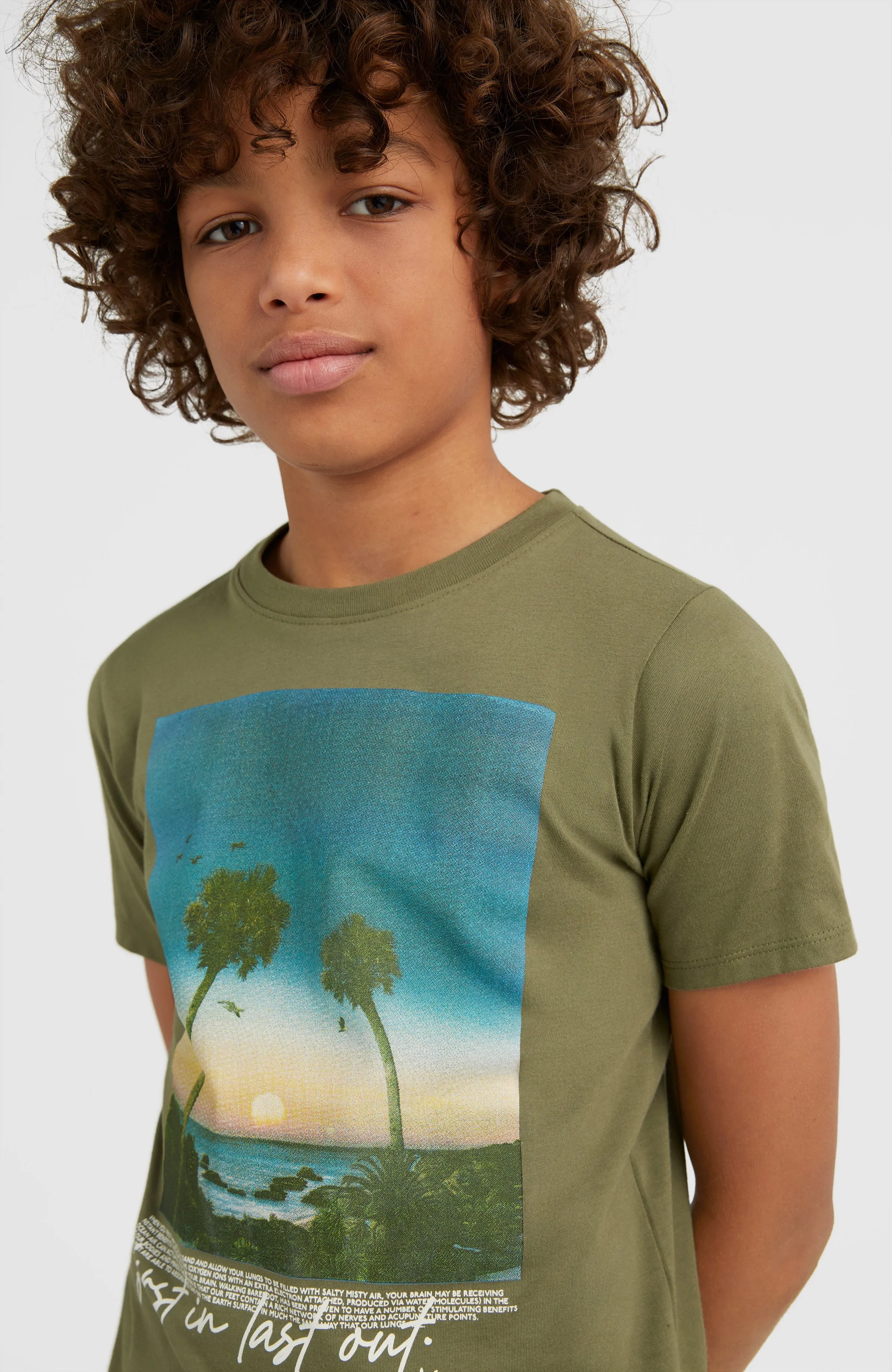 Loren T-Shirt | Deep Lichen Green
