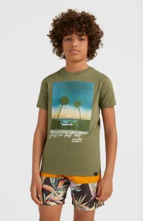 Loren T-Shirt | Deep Lichen Green
