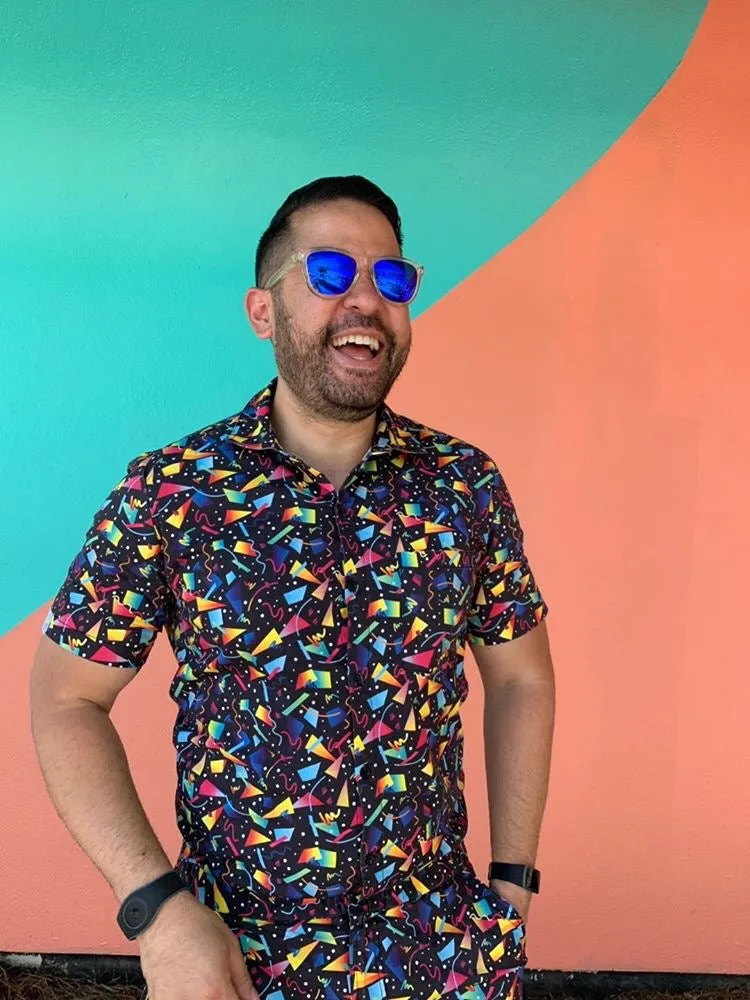 Male Romper - Confetti