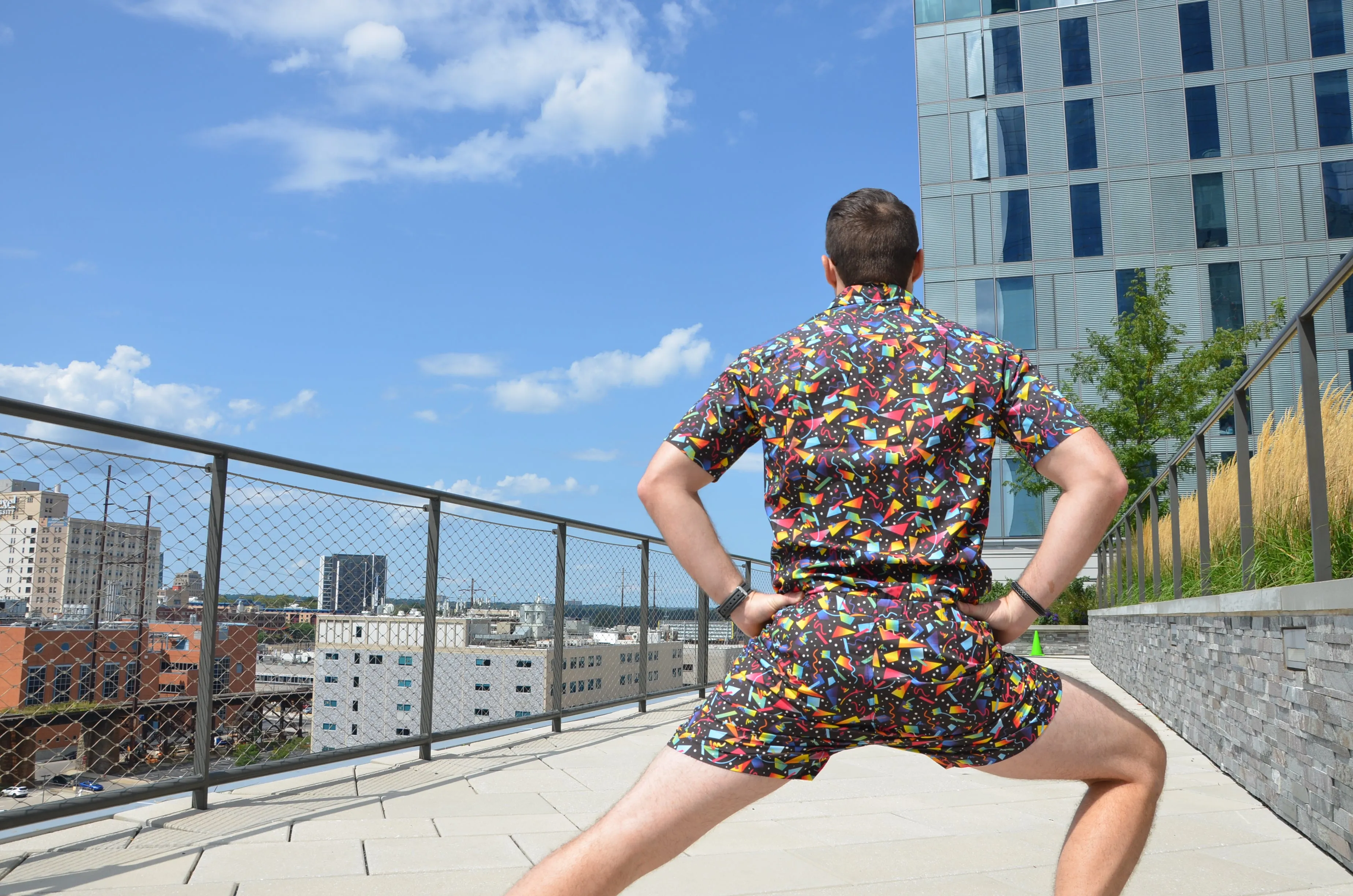 Male Romper - Confetti