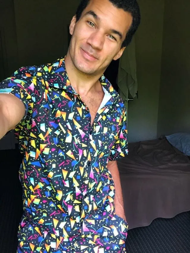Male Romper - Confetti