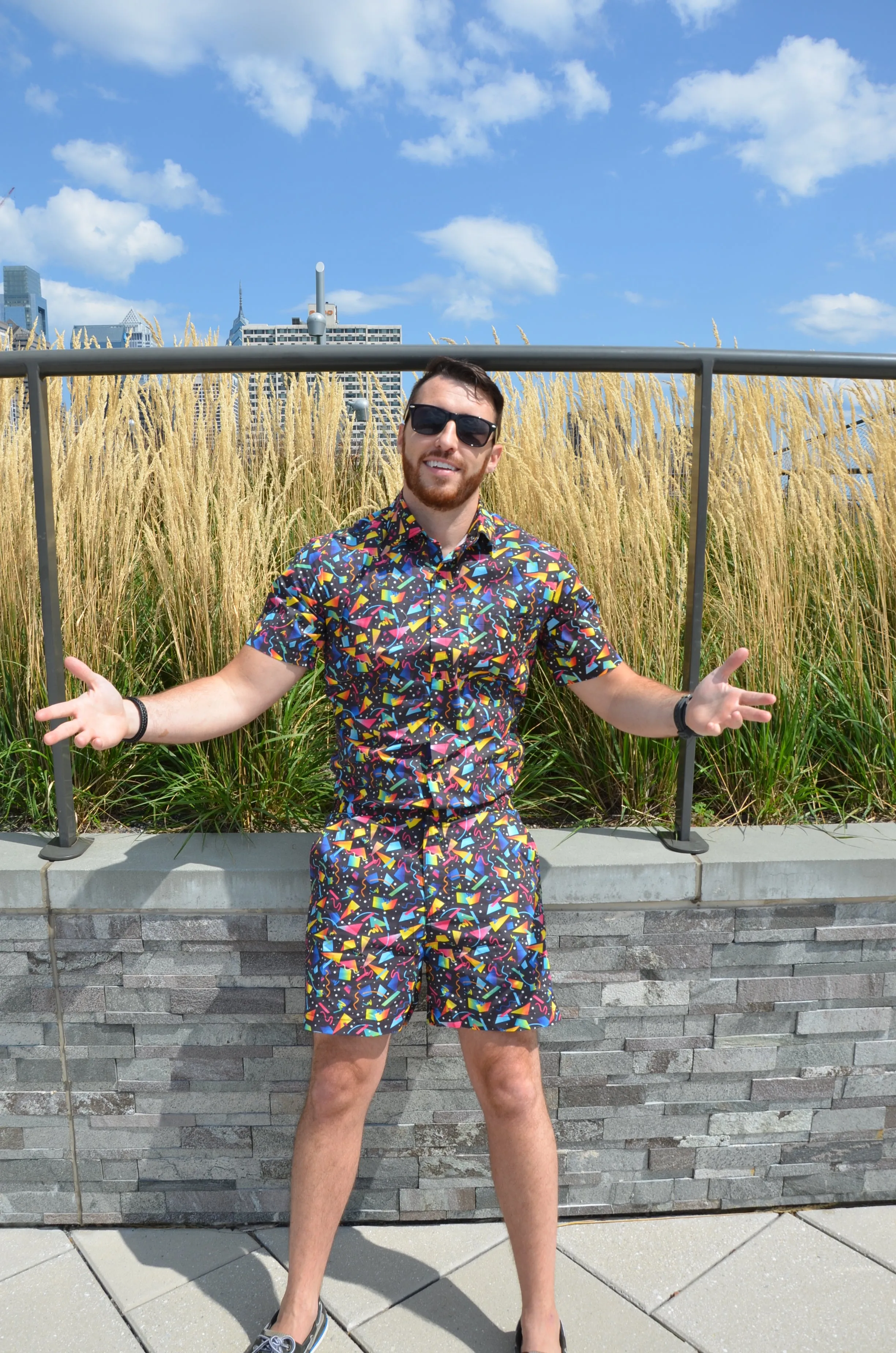 Male Romper - Confetti