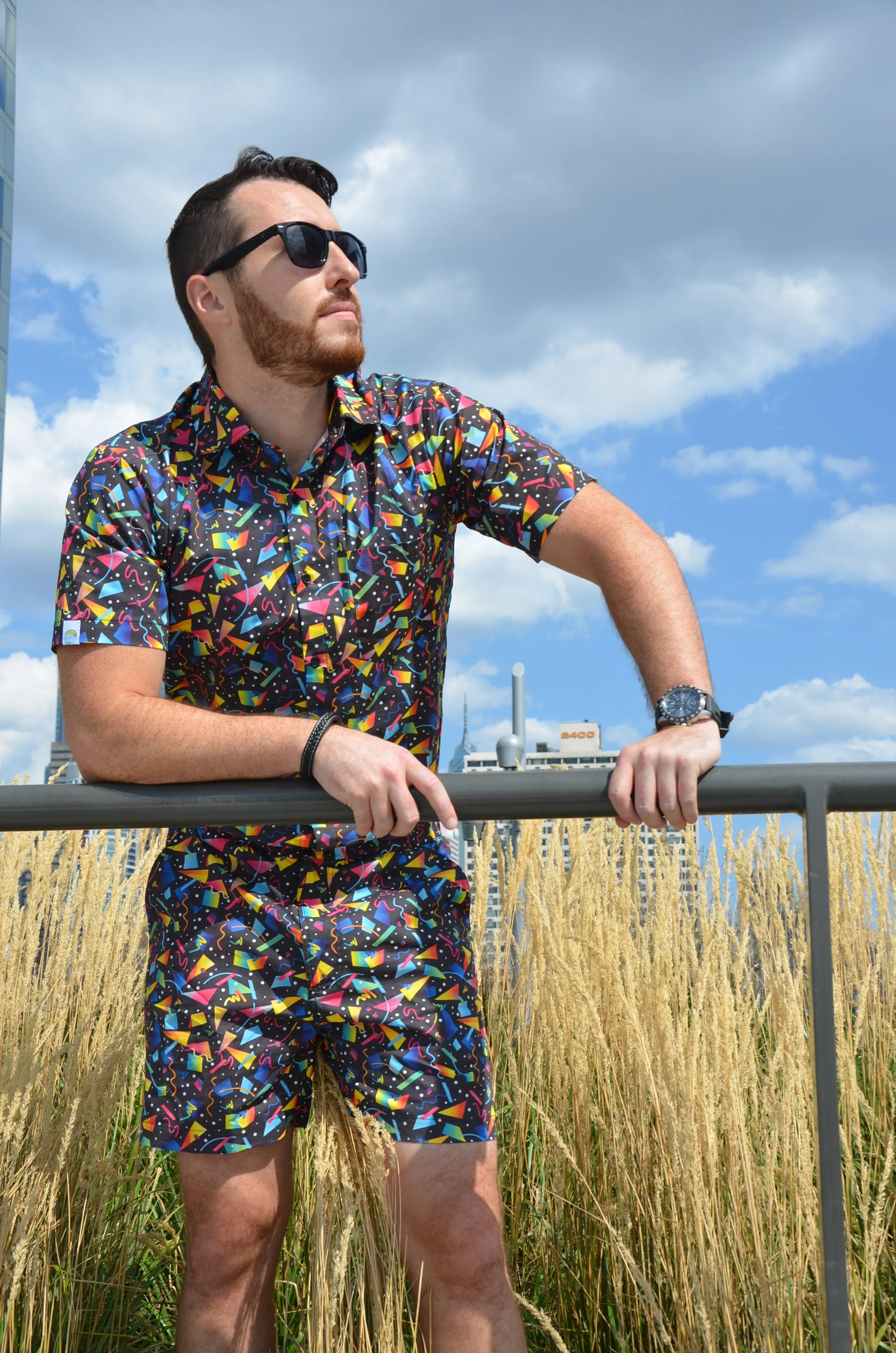 Male Romper - Confetti