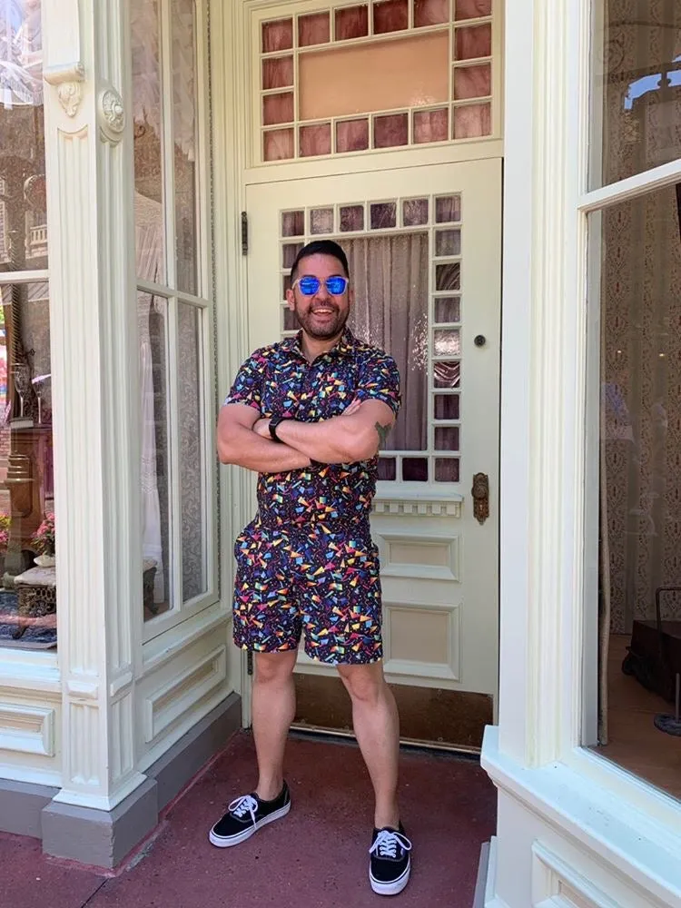 Male Romper - Confetti