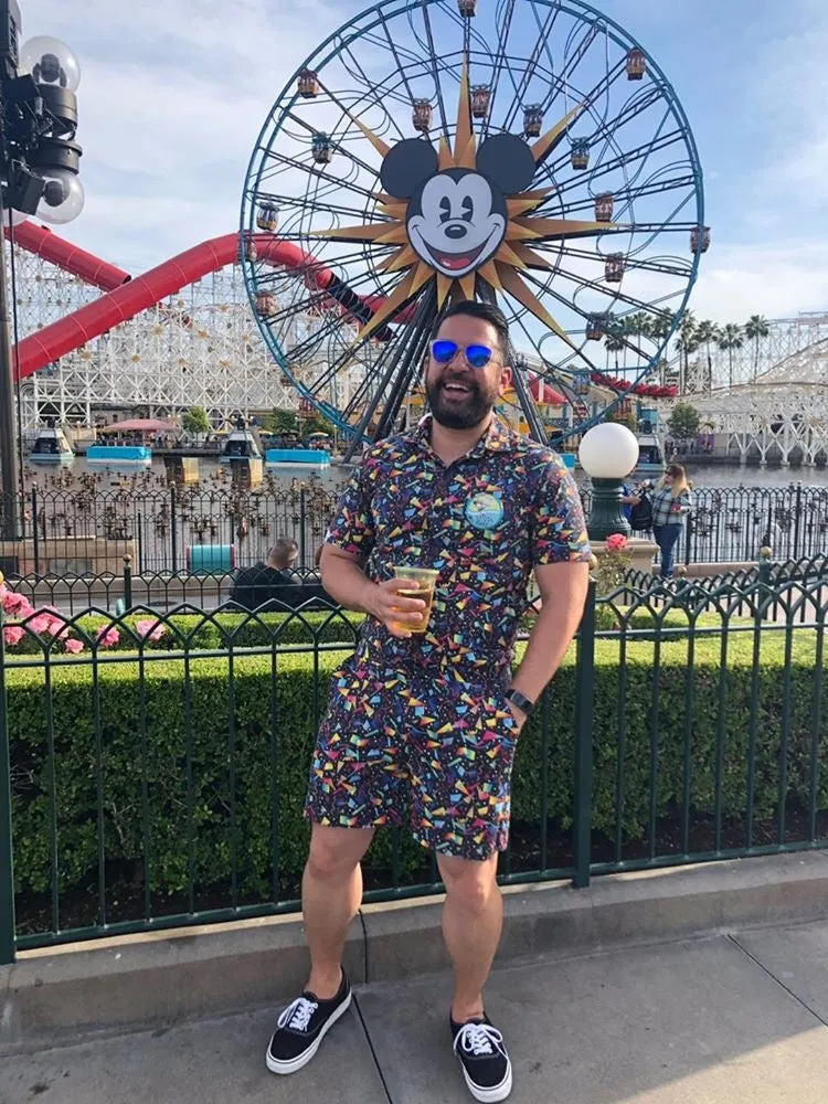 Male Romper - Confetti