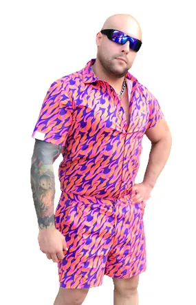 Male Romper - WildFire