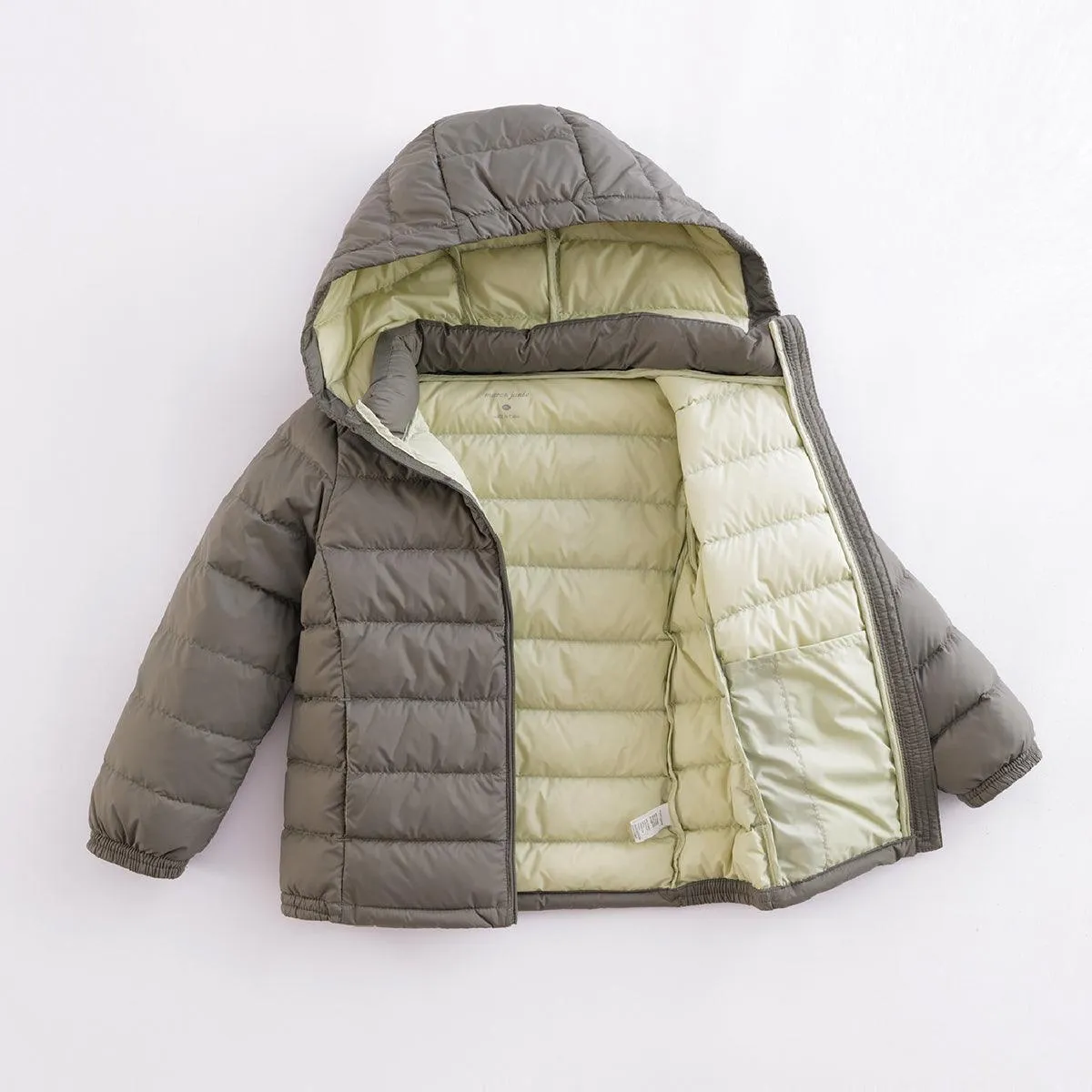 MARC & JANIE Boys Girls Ultralight Hooded Down Parka 221735