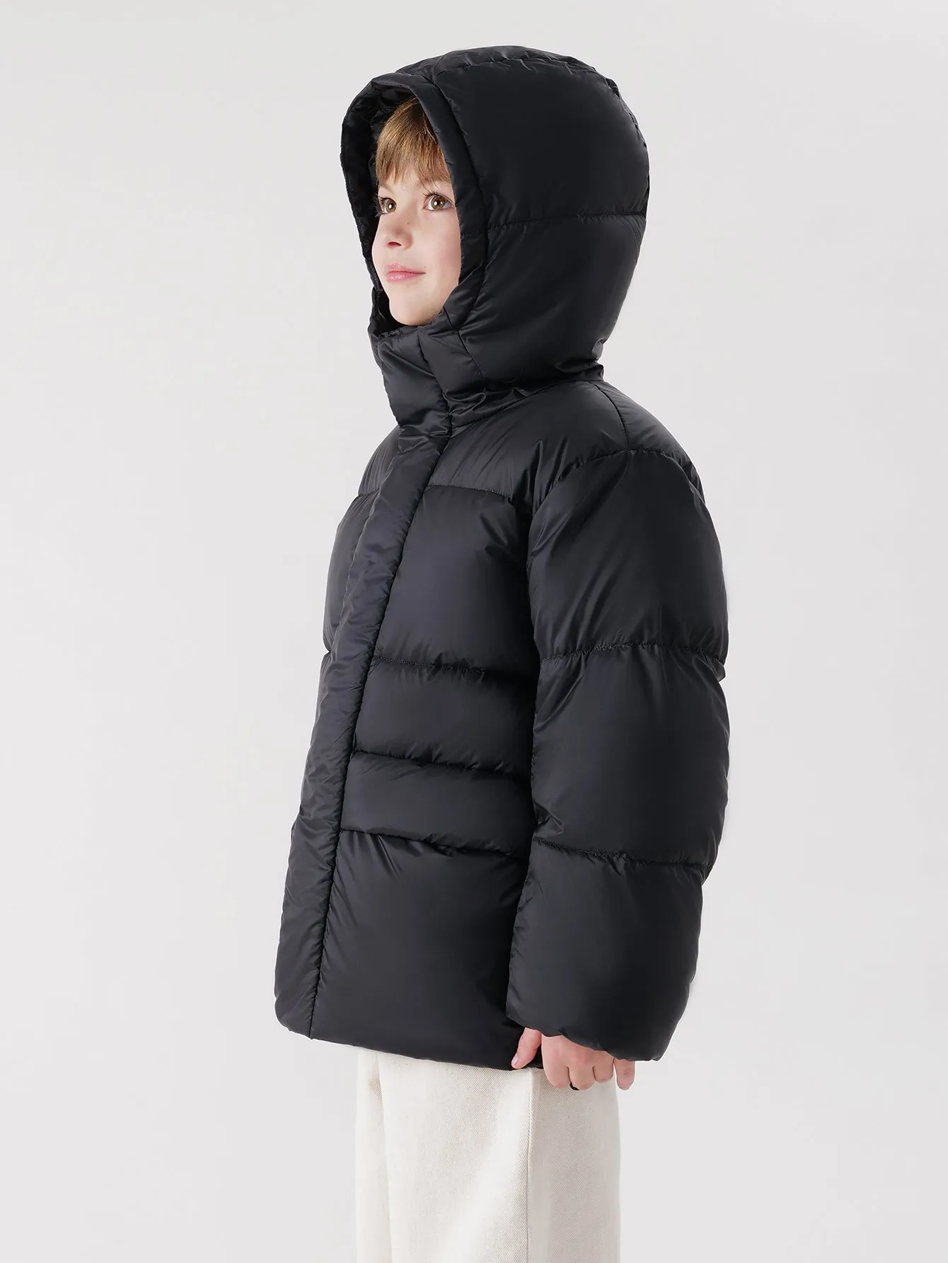 MARC & JANIE Boys Ultralight Hooded Down Parka  231510